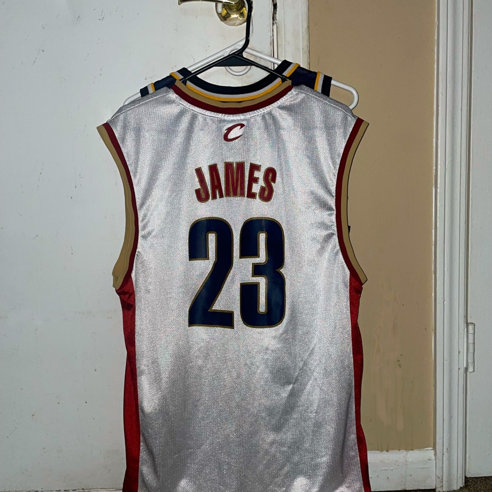 Throwback Lebron James Nba Reebok Official Jersey Gem